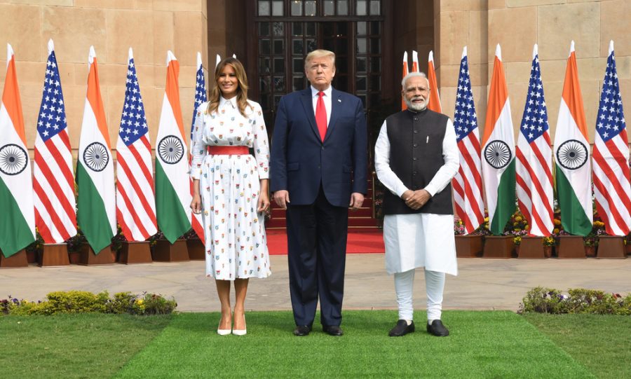 Modi diplomacy: Kissing the backside of everyone with a fixed smile while thinking something else.