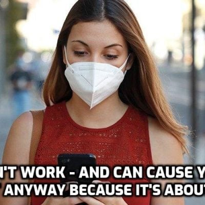 Masks are killing you - Take them off now - Doctor - Please Share