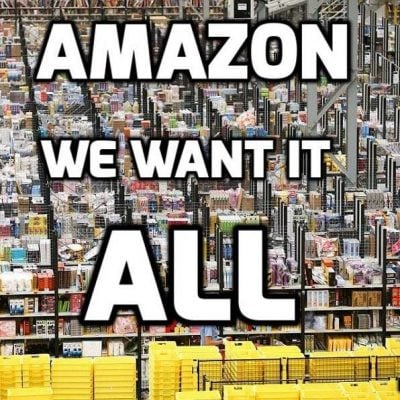 Amazon the book burners - it was always the plan as I have been saying for decades: Create a virtual monopoly on book sales and then dictate what people can and cannot see