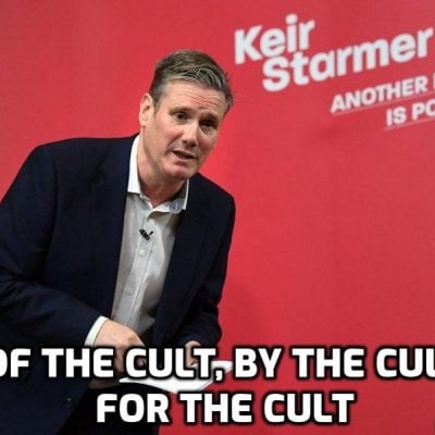 Cult-owned imbecile Starmer tells his masters at Davos how they can count on him to change Britain in their image. Vote Sunak and you get the Cult. Vote Starmer and you get the Cult on steroids. It's called 'democracy'