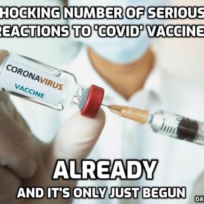 SHOCKING! – 1.5 million Adverse Reactions to the 'Covid' Fake Vaccine (a fraction of the real number) including Stroke, Cardiac Arrest & Paralysis have been reported to the MHRA; now they want to give it to kids aged 5-11