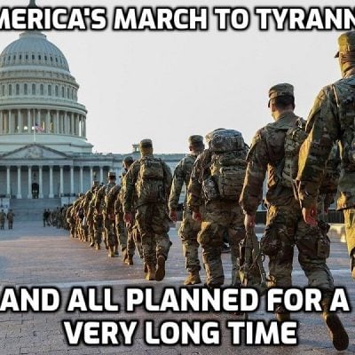 Martial Law Til March: National Guard To Be Kept In D.C. For Trump Impeachment Trial