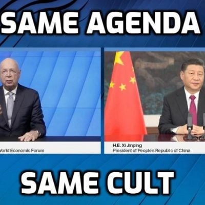 Xi Jinping and Schwab on the same Cult page over transformation of the world to a fascist tyranny masked (if you're really uninformed) by the language of 'Covid' and 'climate change'