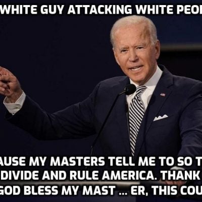 Racist Biden calls America systematically racist but won't define that because he can't