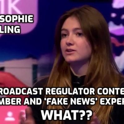 How can this young girl Anna-Sophie Harling with no broadcasting experience, and an executive of deeply biased system-serving 'Newsguard', be on the Content Board of British broadcast regulator, the Tony-Blair-created Ofcom?? How can Ofcom appoint someone obsessed with targeting the 'wrong' opinions unless it, too, seeks to target the 'wrong' opinions? Rhetorical question, by the way