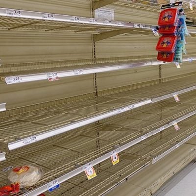 “Take Only What You Need:” DC Asks People To Limit Supermarket Purchases As Empty Shelves Persist