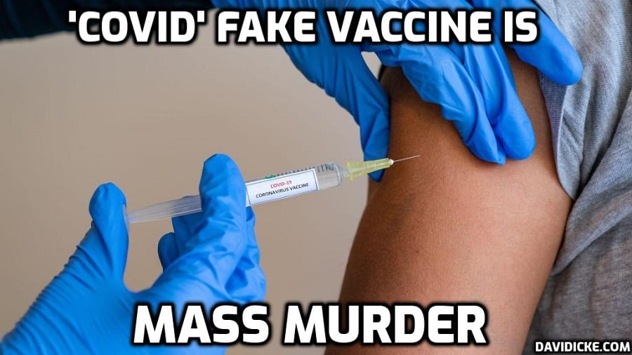 No ‘Covid’ inquiry will focus solely on safety of fake vaccines, says UK government, as they desperately seek to avoid direct responsibility for mass murder and monumental destruction of health – while continuing with the same mass murder program with still more fake vaccines