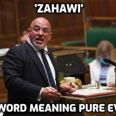 Now Le Cercle secret society chief and former 'vaccine minister' Nadhim Zahawi says people will have to start RATIONING energy use to save money 'because there is a war on' – after 24 million Britons are left facing an 80% energy price cap rise in October