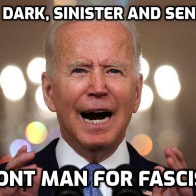 Senile Cult-owned liar Biden wants to save America while destroying it by the hour