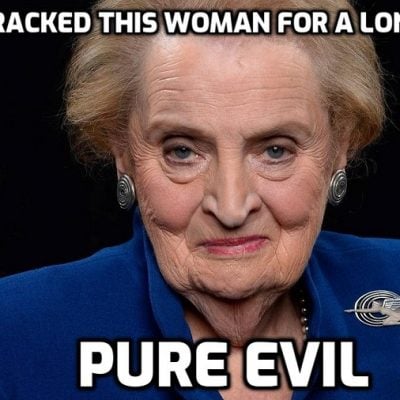 Former President Bill Clinton calls Madeleine Albright, the first female Secretary of State who served under him, 'an outstanding UN Ambassador, a brilliant professor, and an extraordinary human being' after her death at 84. Therefore she must have been none of those things - and she wasn't