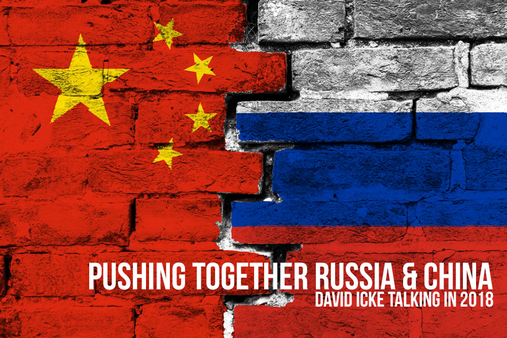 Pushing Together Russia & China - David Icke Speaking In 2018