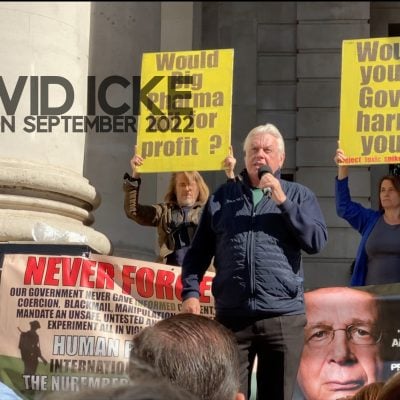 David Icke Speech From London Protest - 17th September 2022