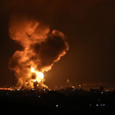 Israel-Palestine live news: 12 killed in latest air raids on Gaza