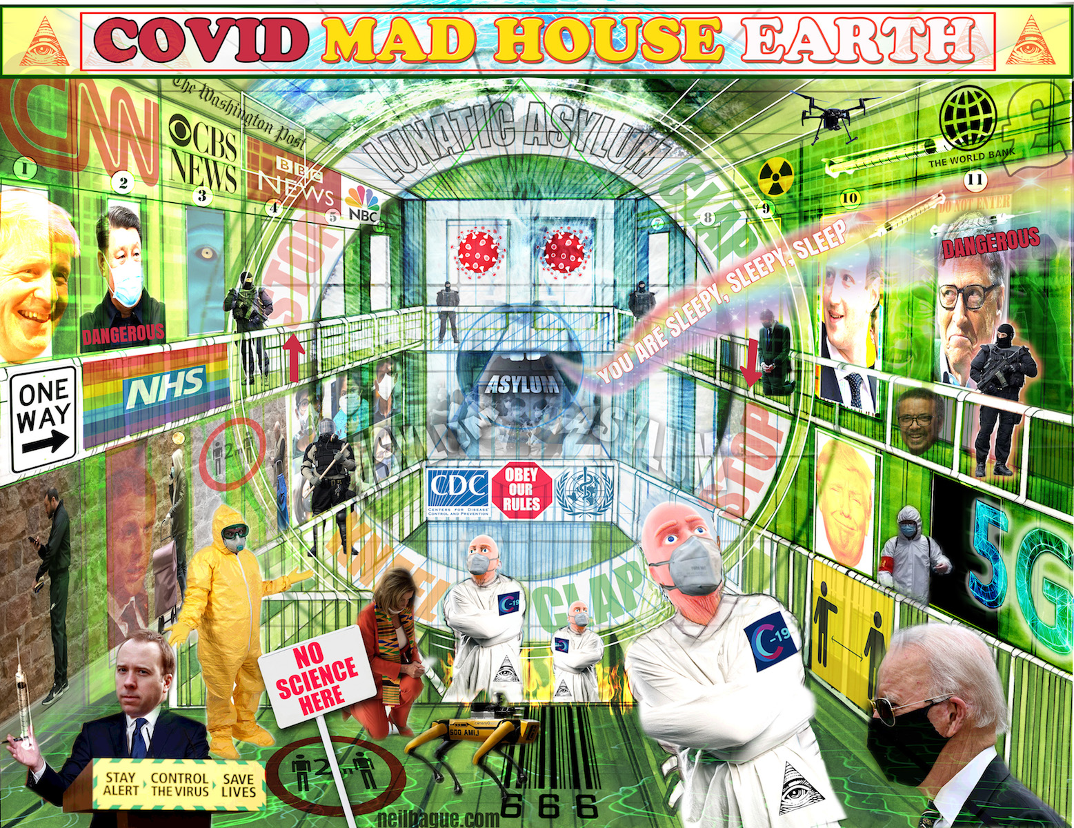 Amazing that if you rightly call out the ‘Covid’ hoax and fake vaccine you are struck off, but when you are prepared to lie about the mental and physical health of a clearly-deranged US president currently tanking the world economy you get to be his ‘doctor’