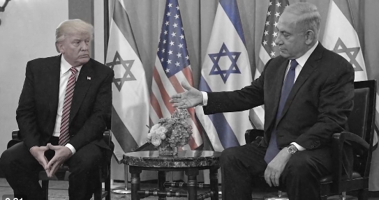 Trump greets Prime Minister Netanyahu at Mar-a-Lago