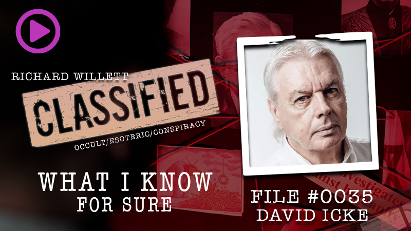 David Icke on Ickonic tonight with the outstanding Classified show from 7pm UK
