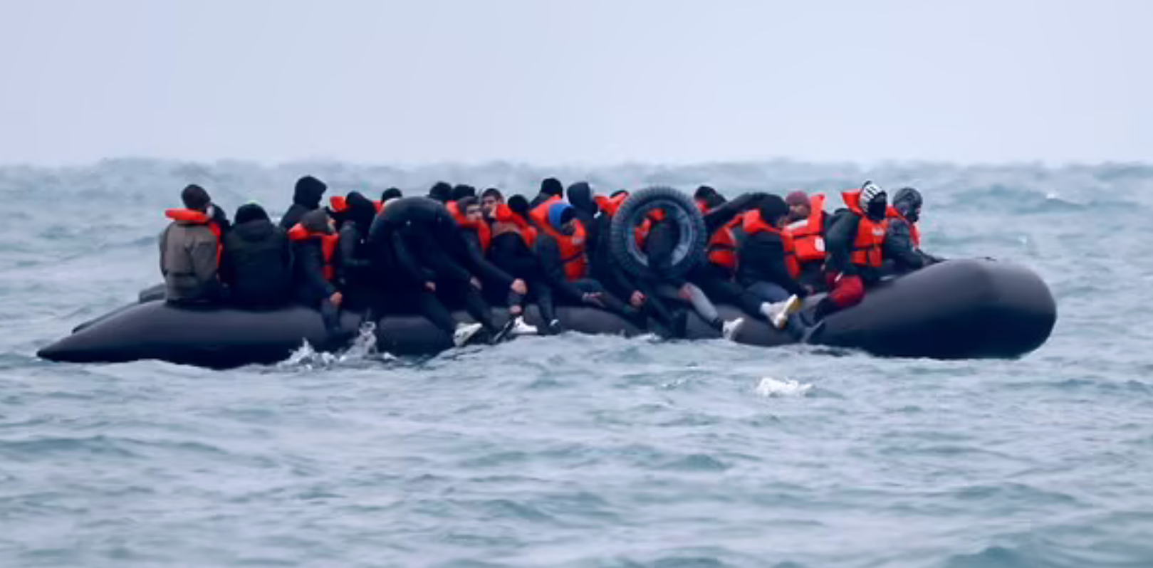 As many as 100 Channel migrants arrive today on vessels branded ‘Burnham’s boats’, piling pressure on new PM to set out immigration plans