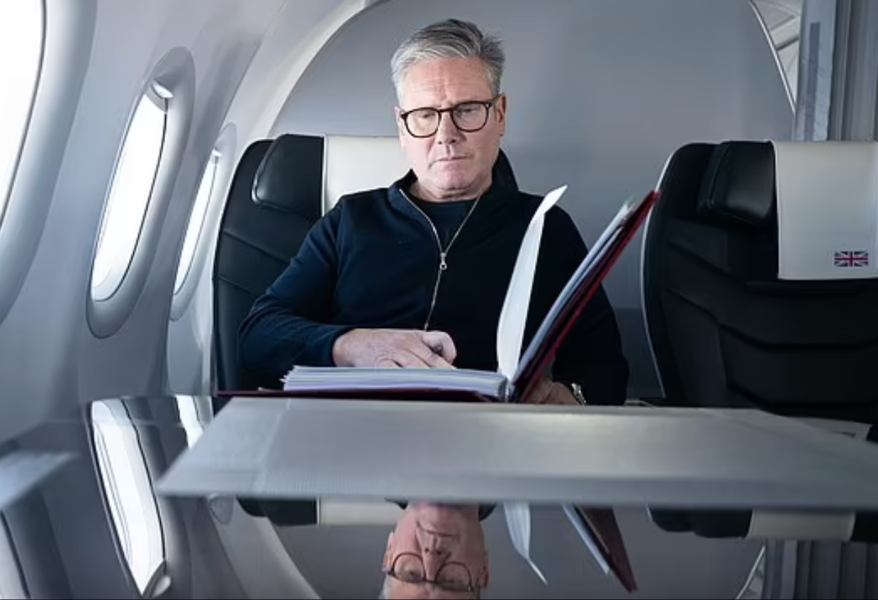Sir Keir Starmer accused of ‘rank hypocrisy’ over £102,000 bill for domestic flights