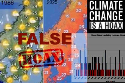 You mean the media pushing ‘climate change’ year after year with hysterics every time it’s hot? You mean ‘scientists’ funded by the system to repeat the ‘climate change’ line or real scientists who dispassionately research the ‘evidence’ and say the hysteria is bollocks? ‘Follow the science’ like they did as they lined up for the catastrophic ‘Covid’ jab? Was it better to believe the ‘science’ and ‘medical’ establishment repeaters who said ‘get the jab’ or those courageous often career-destroying few that warned of its dangers? Has it ever occurred to ask who benefits from society being transformed into dystopia by ‘Net Zero’?