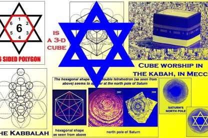 At the centre of the Star of David/Seal of Solomon sit’s the Hexagon, which many believe acts as portal to invoke entities from other realms
