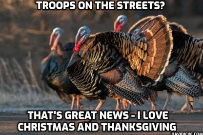 Troops on the streets across 19 states – and you really think that will be the end of it? MAGA watch fascism unfold across America and CHEER. Anyone think that Britain is not heading that way either as civil war brews?