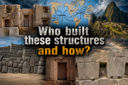 This is a recent documentary about the amazing ancient structures of Peru. I have seen many myself and no way were they built by a ‘primitive’ culture (the same with endless others all around the world). Official ‘history’ really is bunkum Human ‘evolution’ is supposed to only progress ‘forward’ when in fact the infusion – or deletion – of KNOWLEDGE is what decides is possible.  Instead of repeating the official fairy tales delivered by Cult-controlled ‘education’ and media we should be – as here – asking who built these structures and how.
