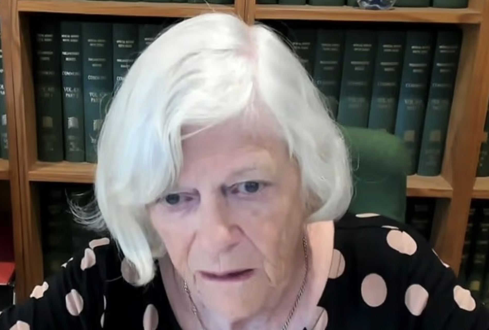 White male suspect arrested over Ann Widdecombe ‘murder’ after she was found ‘covered in blood from head wound’ at Devon home