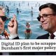 BURNHAM TO SCRAP DIGITAL ID?