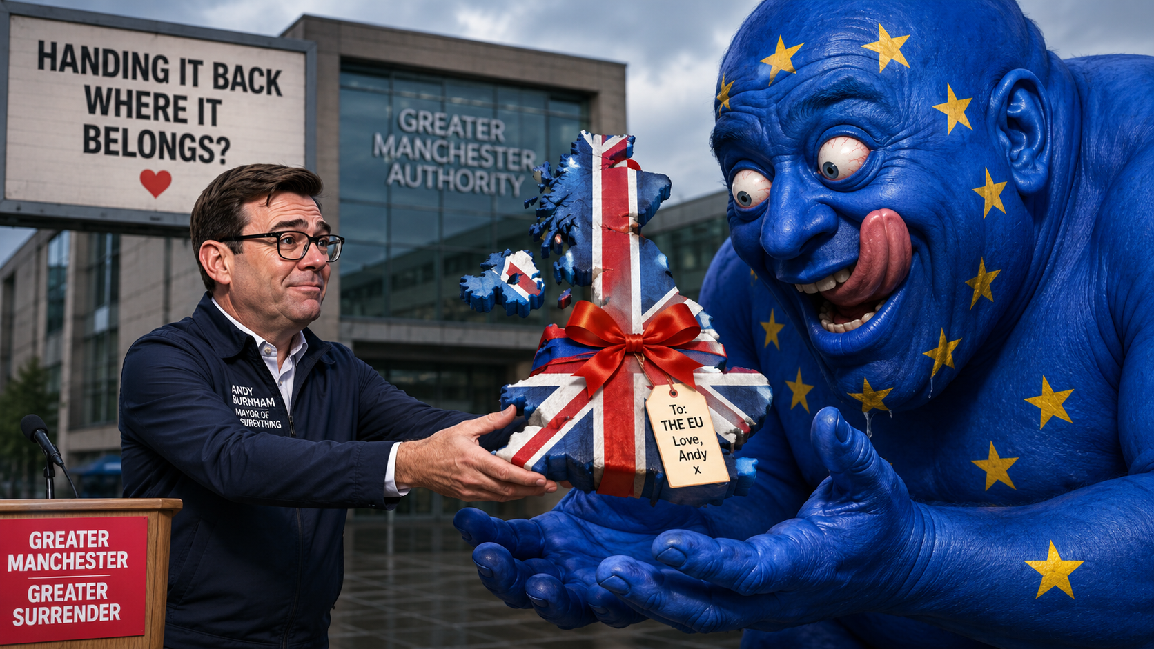 Anyone surprised has not been paying attention. Drip, drip, drip, back into the lair of the Brussels bureaucrats. ‘Democracy’ is the will of the people so long as their will is OUR will – our masters’ will.