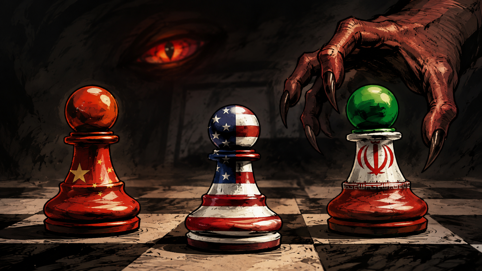 What is the common theme of these tit-for-tat strikes by ALL involved – including the Ukraine-Russia war? Global energy supplies. Who benefits? The shadow people Cult that wants to trash the current global system and replace it with AI-controlled China-incubated dystopia.