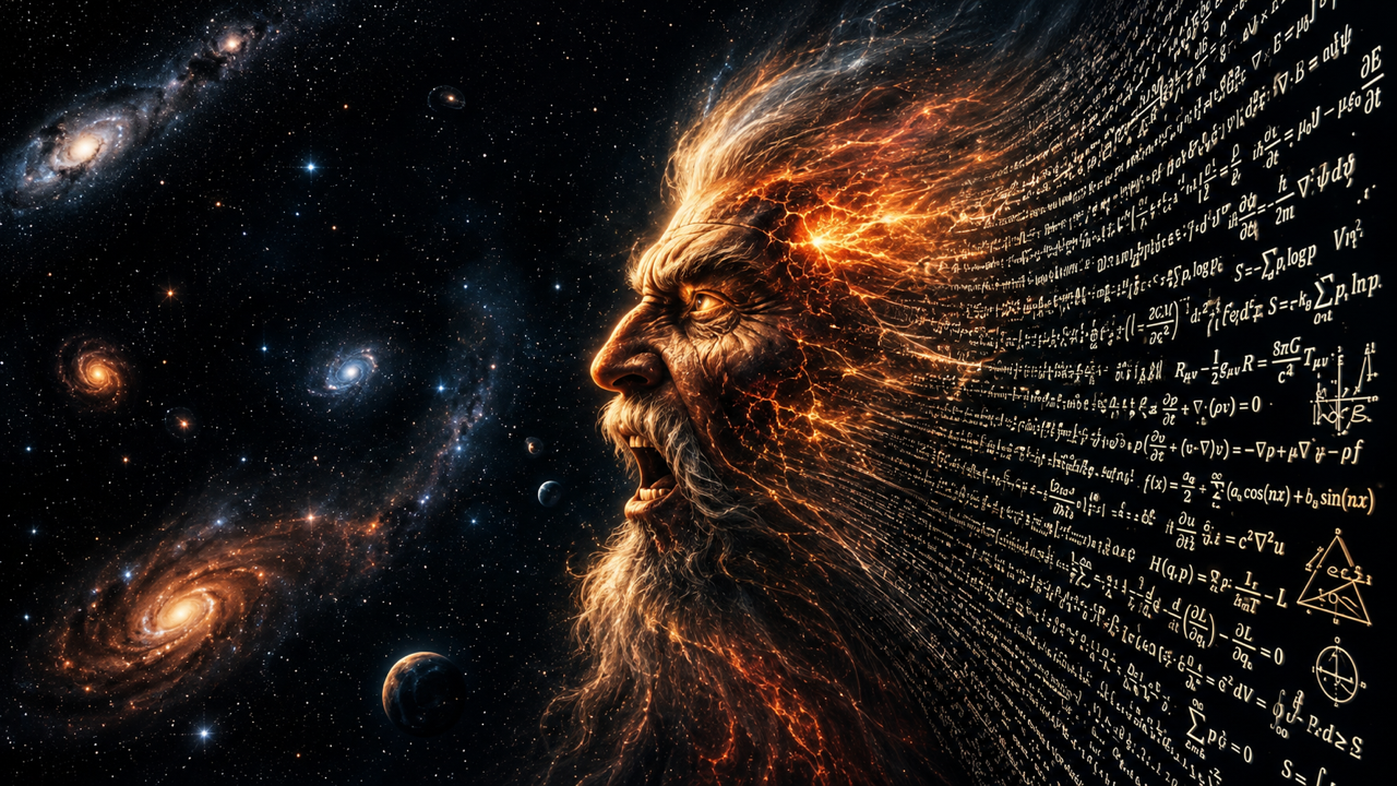 No mate – the ‘Universe’ (a holographic Matrix virtual reality simulation) is mathematical because it is based on digital code (via frequency, electricity and electromagnetism). It has been created by a non-human force to hijack human perception, self-identity, and sense of reality by trapping our awareness in its fake reality frequency lair. We can ‘escape’ but only when we realise our plight and how the Matrix works to keep our perception and sense of identity enslaved. See The Road Map. Infinite reality – the realm of the True ‘I’ – lies BEYOND the frequency trap that we call the ‘Universe’.