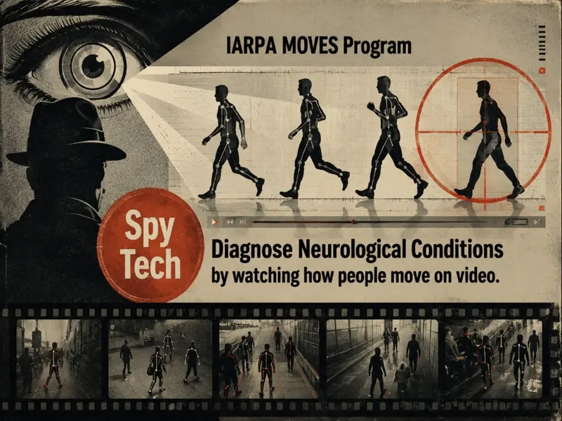 US spy tech agency IARPA ‘MOVES’ to diagnose people’s neurological conditions from video clips