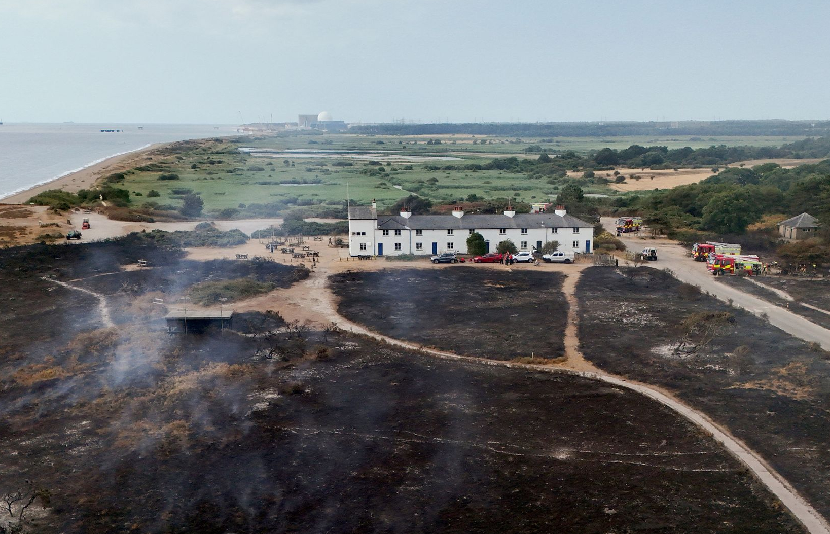 ‘Green’ rewilding blamed for Suffolk wildfire