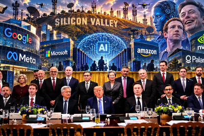 Silicon Valley AI founders cheer Trump’s calls for the industry to police itself on safety (that’s what I said in 2024 that he was being installed to do)