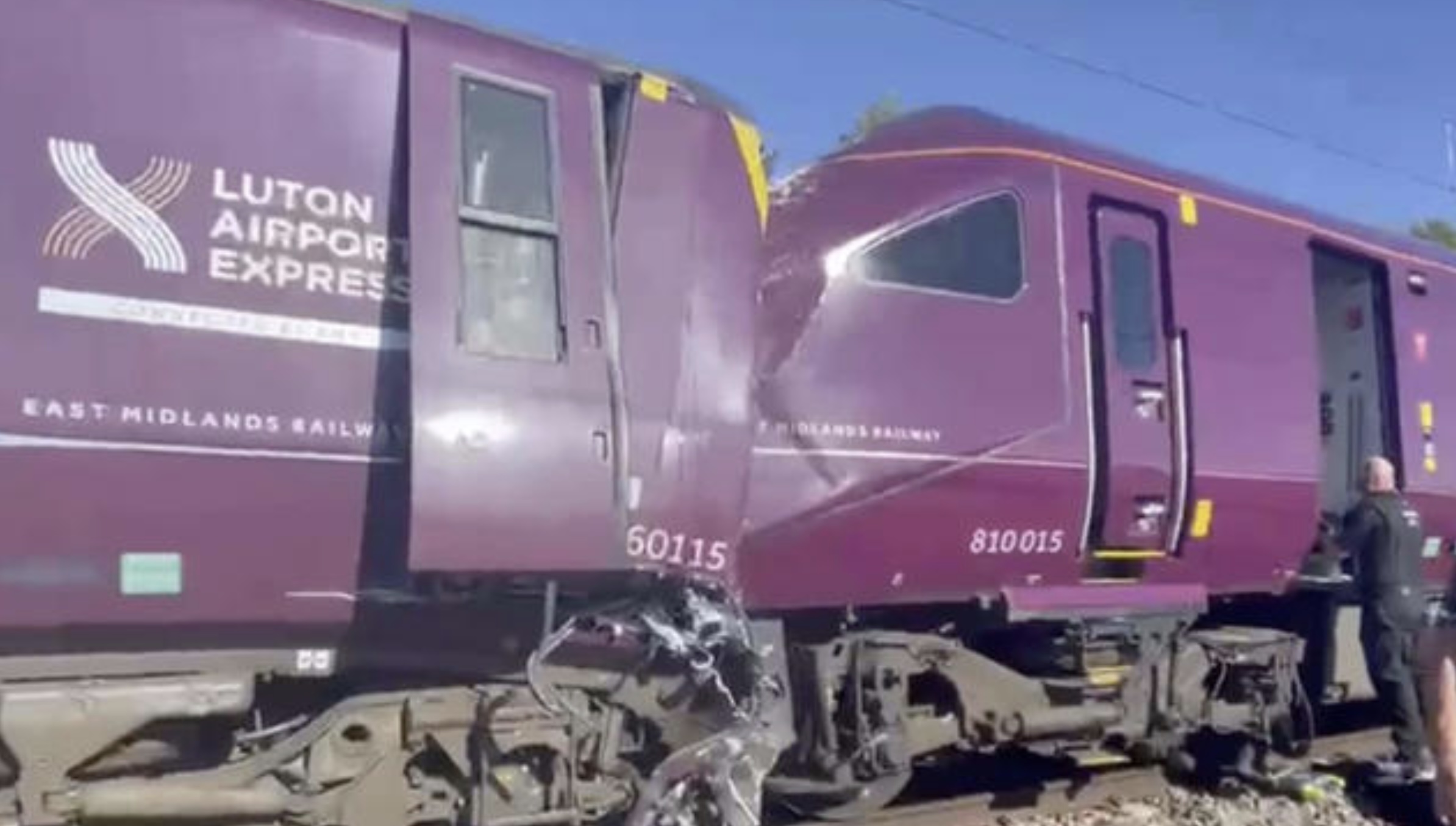 Bedford train driver accelerated through red signal before crash says interim report